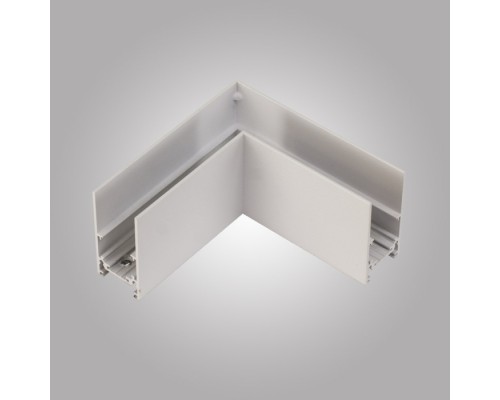 Коннектор угловой  MAGNET AM401 LL-20B 90° горизонтальный WH AM Group