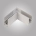 Коннектор угловой  MAGNET AM401 LL-20B 90° горизонтальный WH AM Group