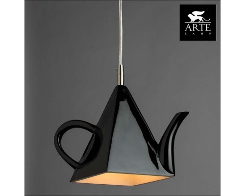 Подвесной светильник Caffetteria A6604SP-1BK Arte Lamp