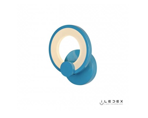 Настенный светильник Ring A001/1 Blue iLedex