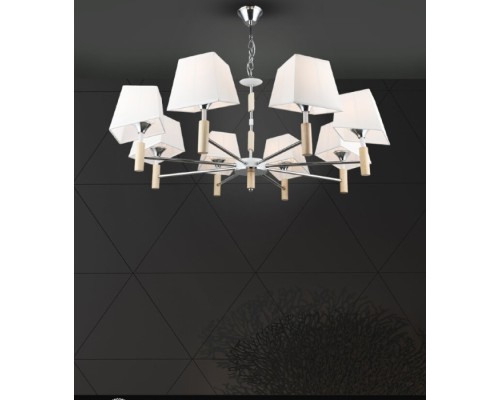 Подвесная люстра Brunate WD3623/8H-WT-CR-WT Wedo Light