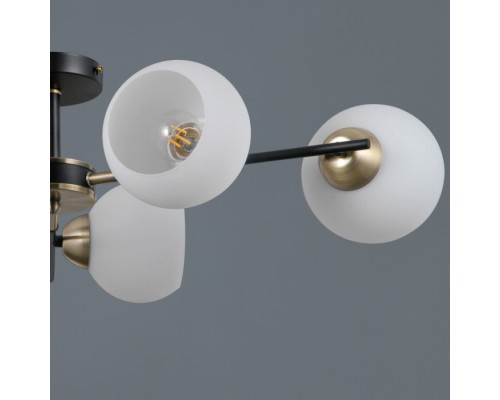 Потолочная люстра  IL0469-6CSQ-24 BK AB LIBRA ILLUMICO