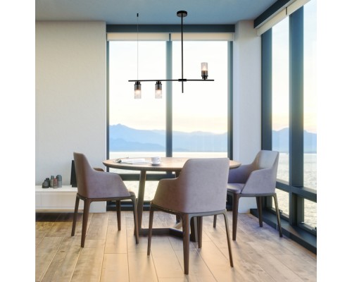 Потолочная люстра Reverse 2100/3P Black Escada