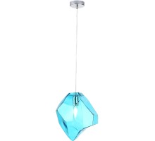 Подвесной светильник Nuestro NUESTRO SP1 CHROME/BLUE Crystal Lux