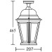 Потолочный светильник уличный ASTORIA 2 91405LA Bl Oasis Light