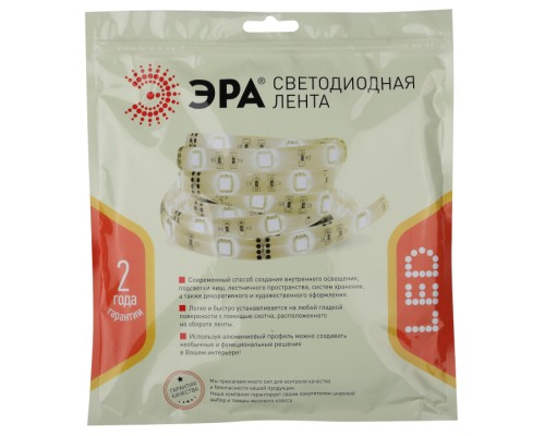 Светодиодная лента  LS5050-14,4-60-24-65-2700К-5m ЭРА