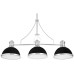 Потолочная люстра  LDP 710-3 BK+CHR Lumina Deco