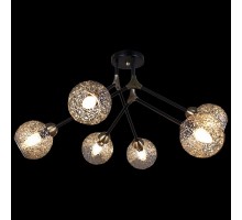 Потолочная люстра  IL0264-6CSQ-79 BK AB ILLUMICO