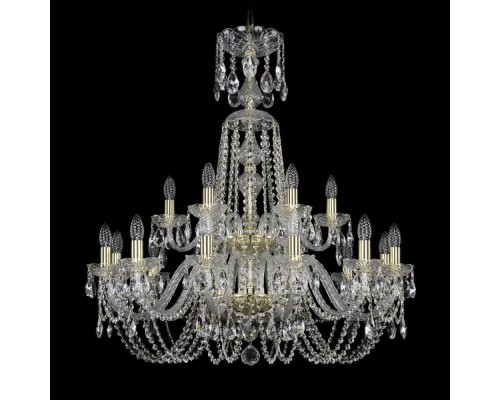 Подвесная люстра 1402 1402/12+6/300/XL-91/2d G Bohemia