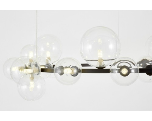 Подвесной светильник Merido LDP 7033-24 BK+CL Lumina Deco