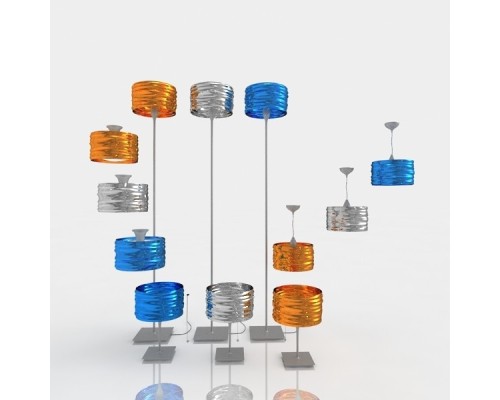 Интерьерная настольная лампа Aqua Cil 0938020A+0925010A Artemide