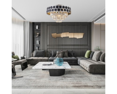 Потолочная люстра Sorrento-5009 375009/4+2/20/480 CR Arte Milano