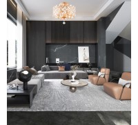 Потолочная люстра Sorrento-7019 377019/5/50/390 GD Arte Milano
