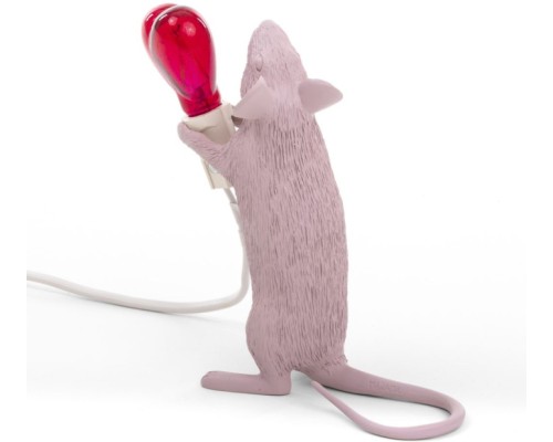 Интерьерная настольная лампа Mouse Lamp 15220SV Seletti