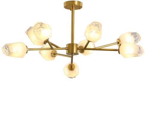 Потолочная люстра KM1245P KM1245P-9 brass DeLight Collection