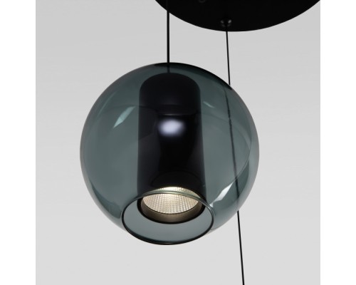 Подвесной светильник Cobble 50258/3 LED дымчатый/бирюзовый Eurosvet