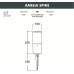 Грунтовый светильник Amelia DR2.572.000.WYF1R Fumagalli