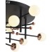 Потолочная люстра Loft Led LED LAMPS 81344 GOLD BLACK Natali Kovaltseva