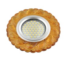 Точечный светильник Luciole DLS-L147 GU5.3 GLASSY/GOLD Fametto
