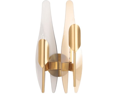 Бра Casa CASA AP2 BRASS Crystal Lux