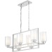 Подвесная люстра Lino LDP 1239-8 CHR Lumina Deco