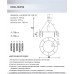 Подвесная люстра Dzhokin LH0059/12P-GD-CL Lumien Hall