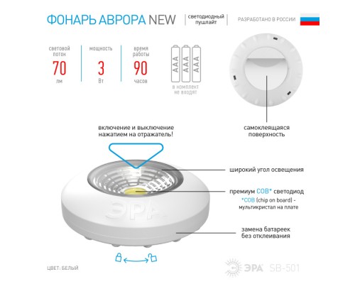 Точечный светильник SB-501 SB-501 ЭРА