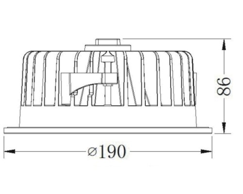 Точечный светильник COB 565182 Deko-Light