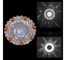 Точечный светильник  00755-9.0-001CN MR16+LED3W CL+TEA Reluce