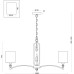 Подвесная люстра Riverside FR1007PL-08N Freya