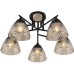 Потолочная люстра Aislin SF3375/5C-BK-WD-AM Seven Fires