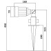 Грунтовый светильник HUMBERG 12600 Bl Oasis Light