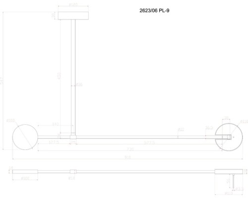 Спот Malcone 2623/06 PL-9 Divinare