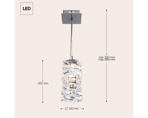 Подвесной светильник Coil MOD124PL-L3CH3K Maytoni