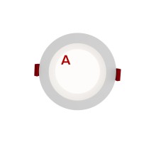 Точечный светильник Даунлайт Ra90 ДВО06-10-041-4К-90 Wolta