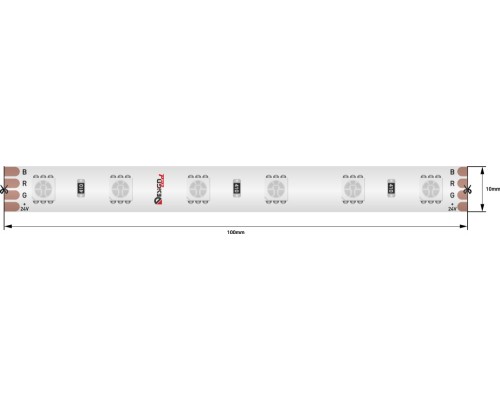 Светодиодная лента LUX DSG560-24-RGB-65 DesignLed