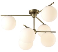Потолочная люстра FELIZ FELIZ SP-PL6 BRONZE/WHITE Crystal Lux