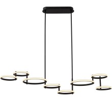Подвесная люстра MD20001002 MD20001002-8A matt black DeLight Collection