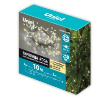 Гирлянда  ULD-S1000-250/DTA WARM WHITE IP20 DEWDROP Uniel