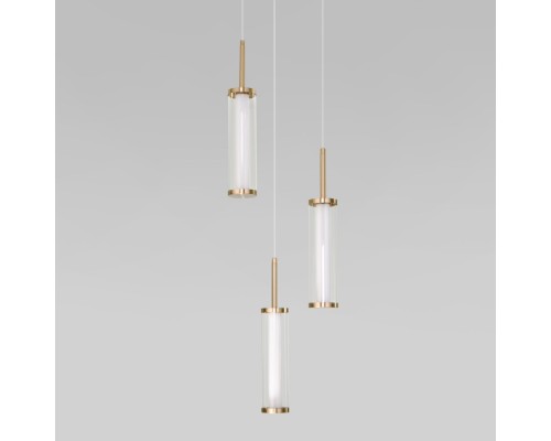 Подвесной светильник Stark 50386/3 LED латунь Eurosvet