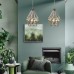 Подвесная люстра Sacrofano LH3049/3P-NK Lumien Hall