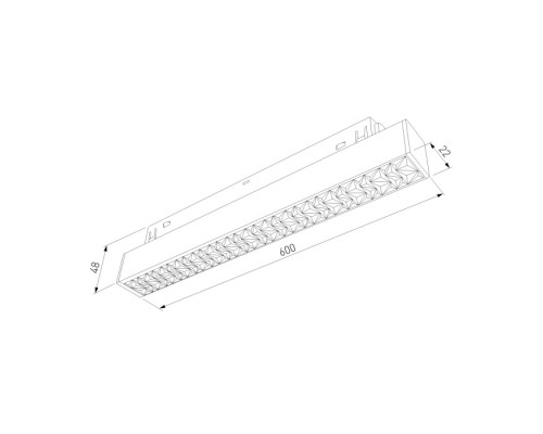 Трековый светильник Slim Magnetic 85531/01 Elektrostandard