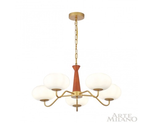 Подвесная люстра Napoli 310166/D680/5 BS/WD Arte Milano