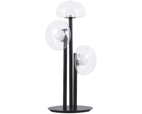Интерьерная настольная лампа Bosque BOSQUE LG3 BLACK/TRANSPARENT Crystal Lux
