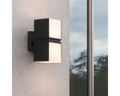 Настенный светильник уличный Belgrade A5193AL-2BK Arte Lamp