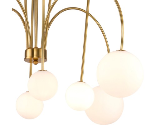 Потолочная люстра KG1213P KG1213P-8 brass DeLight Collection