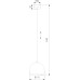 Подвесной светильник Zoe 10174 Zoe TK Lighting