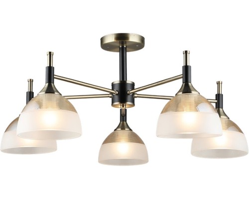 Потолочная люстра Olis WD3617/5C-AB-BK-WT Wedo Light