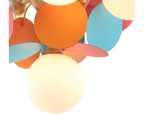 Подвесная люстра Ilmari LH4136/6P-GD-MIX Lumien Hall