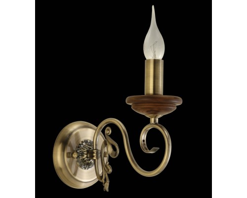 Бра Luxury Wood LUXURY WOOD 11357/1W ANTIQUE,WALNUT Natali Kovaltseva
